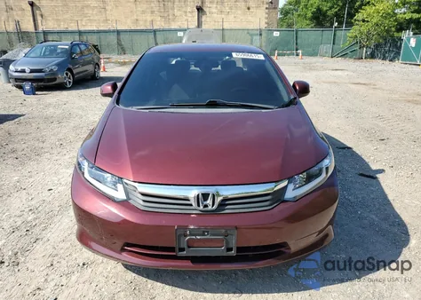 2012 Honda Civic Lx из США, поврежденный, VIN 2HGFB2F53CH531553